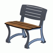 Banc public en bois buton industries bi 221 cm Banc public en bois buton industries bi 221 cm
