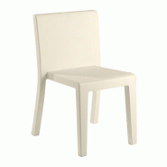 Chaise design in & out JUT - crème