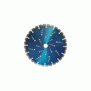 DIAMWOOD EXPERT EN EQUIPEMENT Disque Diamant Turbo Pro ORION D. 450 x Al. 25,4 x Ht. 10 mm - Béton Armé, Granite, Pierre Naturelle - Diamwood - gris
