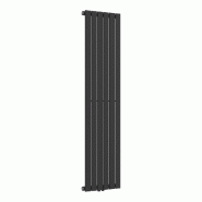 Helloshop26 - Radiateur à panneau design plat 790 watts acier 160 x 45 cm noir 03_0010465 - noir acier 3000225237301