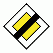 Panneau AB7 - Signaux d'intersection et priorité