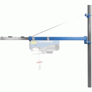 Potence de palan bras pivotant type 1200 - 100-600 kg Potence de palan bras pivotant type 1200 - 100-600 kg