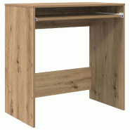 VidaXL Bureau Chêne artisanal 77,5 x 43 x 79 cm Bois d'ingénierie Modèle Solaris Horizon - 869521_0