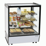Vitrine ventilée positive 145 Litres, 4 niveaux, 2 portes coulissantes vitrées, 330 W, 220 V - MONO Vitrine ventilée positive 145 Litres, 4 niveaux, 2 portes coulissantes vitrées, 330 W, 220 V - MONO