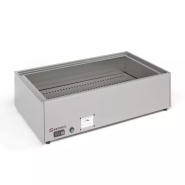 Bain-marie sur table BMS-311 - 3 x GN 1/1 - 1050 x 580 x 300 mm - 230/50-60/1-5841311 - Thermostat digital 30º-90ºC - Résistance 2000 W_0