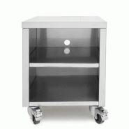 Chariot de support en acier inoxydable pour machine sous vide modèle SE/SU-400, dimensions 505 x 550 x 630 mm | Sammic - 1140560