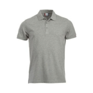 Clique polo homme mc gris chiné 4xl Clique polo homme mc gris chiné 4xl