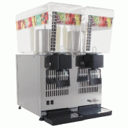 Distributeur de boissons froides - 2 réservoirs de 12 litres - Santos - Acier inoxydable et thermostat indépendant Distributeur de boissons froides - 2 réservoirs de 12 litres - Santos - Acier inoxydable et thermostat indépendant