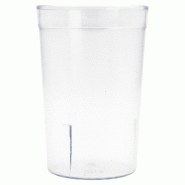 Gobelet réutilisable transparent 240ml Ø6,2x9,9cm - par 72