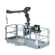 Panier nacelle extensible orientable 500 kg avec potence treuil de 600 kg - ATT-01-026 - MAGNITH Panier nacelle extensible orientable 500 kg avec potence treuil de 600 kg - ATT-01-026 - MAGNITH