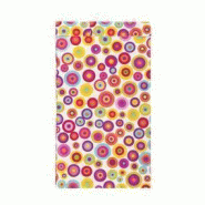 Pochettes cadeaux 'Cible' 12x4,5x20cm - par 250 - multicolore, papier couché