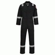 Portwest - Combinaison de travail résistante aux flammes et antistatique 350g Noir Taille S - S noir textile 5036108284054 Portwest - Combinaison de travail résistante aux flammes et antistatique 350g Noir Taille S - S noir textile 5036108284054