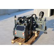 Raboteuse à béton CM FS 40.15 - 570kg, largeur 400mm, profondeur max 130mm, déplacement latéral hydraulique