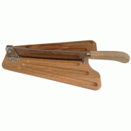 Roger Orfèvre ROGER ORFEVRE Coupe-pain 25cm Avec Socle 180939 - marron 3334251809394 Roger Orfèvre ROGER ORFEVRE Coupe-pain 25cm Avec Socle 180939 - marron 3334251809394