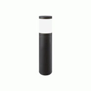 ROSSINI ILLUMINAZIONE Borne James Anthracite Lampadaire 35cm - Borne LED d'extérieur IP54 avec Raccordement E27 et Diffuseur en Polycarbonate - Group