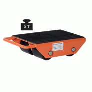 Rouleur avec galets fixes capacité 1000 à 6000 kg ROUL300 Rouleur avec galets fixes capacité 1000 à 6000 kg ROUL300