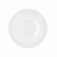 Service à café/thé Bidasoa Glacial, 6 tasses en porcelaine, 25-30 cl, 15 cm - blanc porcelaine 5429957