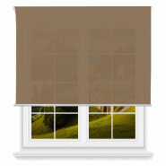 WellHome - Store enrouleur en polyester Translucide 180 x 150cm (Largeur x Hauteur) couleur Marron - marron polyester WH14973