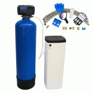 Adoucisseur d'eau bi bloc 30l fleck 5600 sxt complet avec accessoires