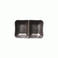 ADRIER - SRCTB13083-ORI - (Pack de 48 unités) - Bol rectangulaire 2 compartiments - 13 x 8 cm - Noir - noir plastique SRCTB13083-ORI ADRIER - SRCTB13083-ORI - (Pack de 48 unités) - Bol rectangulaire 2 compartiments - 13 x 8 cm - Noir - noir plastique SRCTB13083-ORI