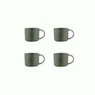 Bjorn Mug SCANDI 50cl - 4 pièces - Olive - vert 3701488309438