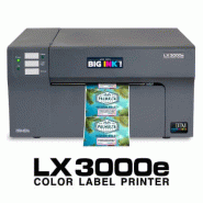Imprimante d'étiquettes couleur LX3000e - système Big Ink?, vitesse et qualité d'impression exceptionnelles Imprimante d'étiquettes couleur LX3000e - système Big Ink?, vitesse et qualité d'impression exceptionnelles