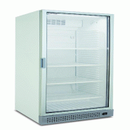 KLIMAITALIA Réfrigérateur d’exposition statique avec agitateur et thermomètre analogique. Température 0°C/+10°C.  Modèle CL372VWHITE
