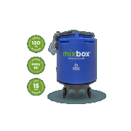 Mélangeur avec Cuve en PEHD de 400 litres pour arboriculture - MIX BOX