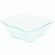 Verrine vert d'eau PS 15cl 9x9x3,5cm - par 600