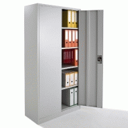 102-16666-armoire métallique à portes battantes monobloc