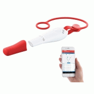 Alarme personnelle d'urgence connectée avec lanière de fixation - helpid - 75 x 25 x 20 mm