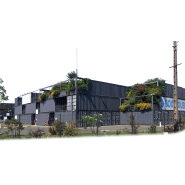 Atelier conteneur sur-mesure avec panneaux sandwich et structure mécano-soudée