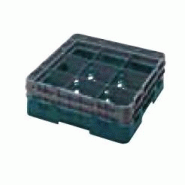 Casier lave-vaisselle 9 compartiments - pour tous types de verres - diamètre max 14,9 cm - plusieurs hauteurs disponibles Casier lave-vaisselle 9 compartiments - pour tous types de verres - diamètre max 14,9 cm - plusieurs hauteurs disponibles