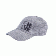 Casquette de Travail Alexis - Taille Unique - Gris Chiné - Confort et Protection UV - NINE WORTHS - 3700584911460