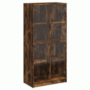 Helloshop26 - Buffet bahut commode armoire meuble de rangement organisateur cuisine salle de séjour salon haut avec portes 68 x 37 x 02_0032232 - 300_0