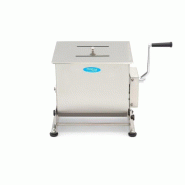 Mélangeur à viande manuel  ECO 30 L - 25 kg -  cuve basculante - axe unique