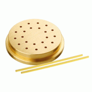 Matrice à pâtes en bronze pour spaghetti (Ø) 2 mm