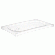 METRO Professional Couvercle GN 1/4, Polypropylène (PP) - blanc plastique polypropylène 284772