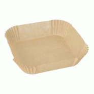 Papier cuisson 16 cm x 16 cm x 4,5 cm marron pour friteuse air fryer (1000 unités) PAPSTAR - marron papier 4002911533277 Papier cuisson 16 cm x 16 cm x 4,5 cm marron pour friteuse air fryer (1000 unités) PAPSTAR - marron papier 4002911533277