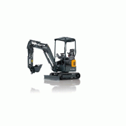 Pelle compacte Hyundai HX17A Z - 1,7 tonnes, moteur Stage V, rayon zéro arrière Pelle compacte Hyundai HX17A Z - 1,7 tonnes, moteur Stage V, rayon zéro arrière