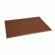Planche à découper standard haute densité Hygiplas - Marron