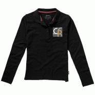 Polo manches longues pour femme Point 33107995 - 100% coton peigné - maille piquée 180 g/m² Polo manches longues pour femme Point 33107995 - 100% coton peigné - maille piquée 180 g/m²