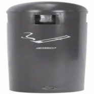 PROBBAX - AT-0291-DGRY - Cendrier mural tubulaire (1 L) - 10,5 x 11 x 50 cm - Gris Foncé - gris acier AT-0291-DGRY PROBBAX - AT-0291-DGRY - Cendrier mural tubulaire (1 L) - 10,5 x 11 x 50 cm - Gris Foncé - gris acier AT-0291-DGRY