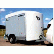 Remorque fourgon Alu polyester DEBON C300 ROADSTER - PTAC : 1300 Kg - 300x150xH197 cm - Reference - MC 255 133 750 1 C