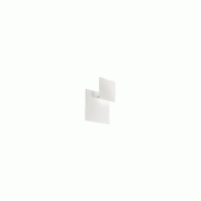 Applique murale LED orientable Perenz 48W blanc mat, design moderne en métal et aluminium avec diffuseur en acrylique satiné - blanc 8458 B LC
