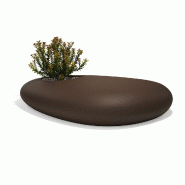 Banc stone bench - marron