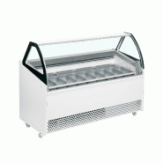 Congélateur vitré de glace BERMUDA VIEW RV13 ( 395 / 325) Blanc TEFCOLD