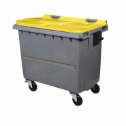 Conteneur Korok 4 Roues 660L - Barre de Manipulation - Disponible en Plusieurs Coloris Conteneur Korok 4 Roues 660L - Barre de Manipulation - Disponible en Plusieurs Coloris