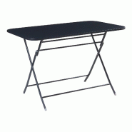 Helloshop26 - Table de jardin pliante 110 x 70 x 71 cm noir 03_0011034 - noir 3000225539658