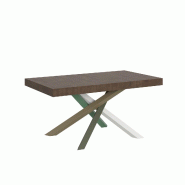 Itamoby Table Extensible 90X160/420 Cm Volantis Noce Structure 4/A - marron VE160TAV4A420-NC